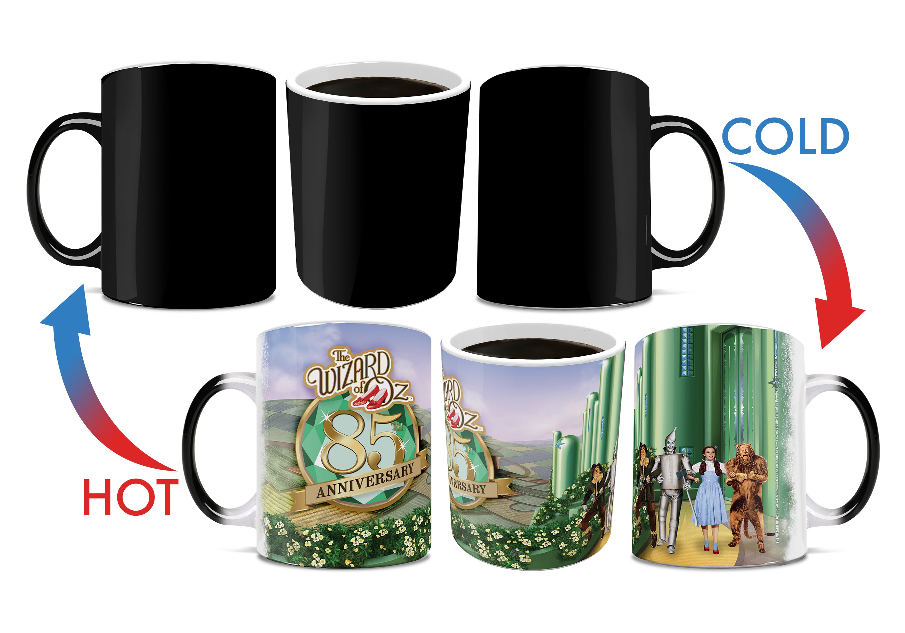 The Wizard of Oz (85th Anniversary – Emerald City) Morphing Mugs® Heat- Sensitive Mug MMUG1621
